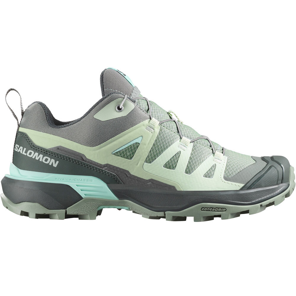Salomon zapatilla trekking mujer X ULTRA 360 W lateral exterior