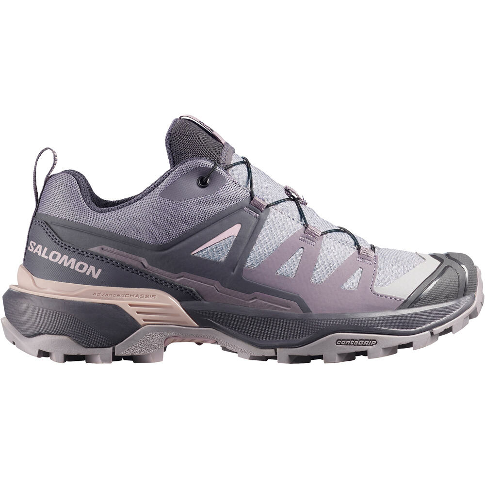 Salomon zapatilla trekking mujer X ULTRA 360 W lateral exterior