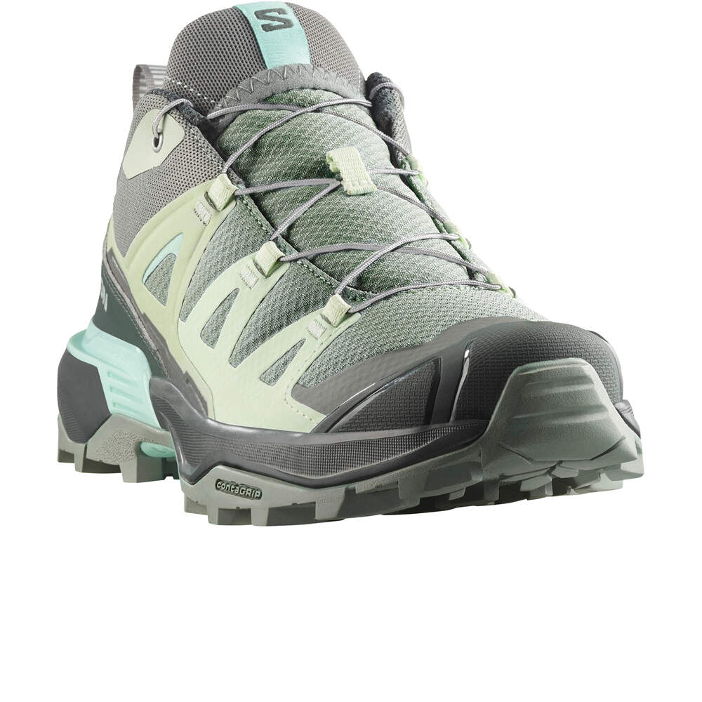 Salomon zapatilla trekking mujer X ULTRA 360 W lateral interior