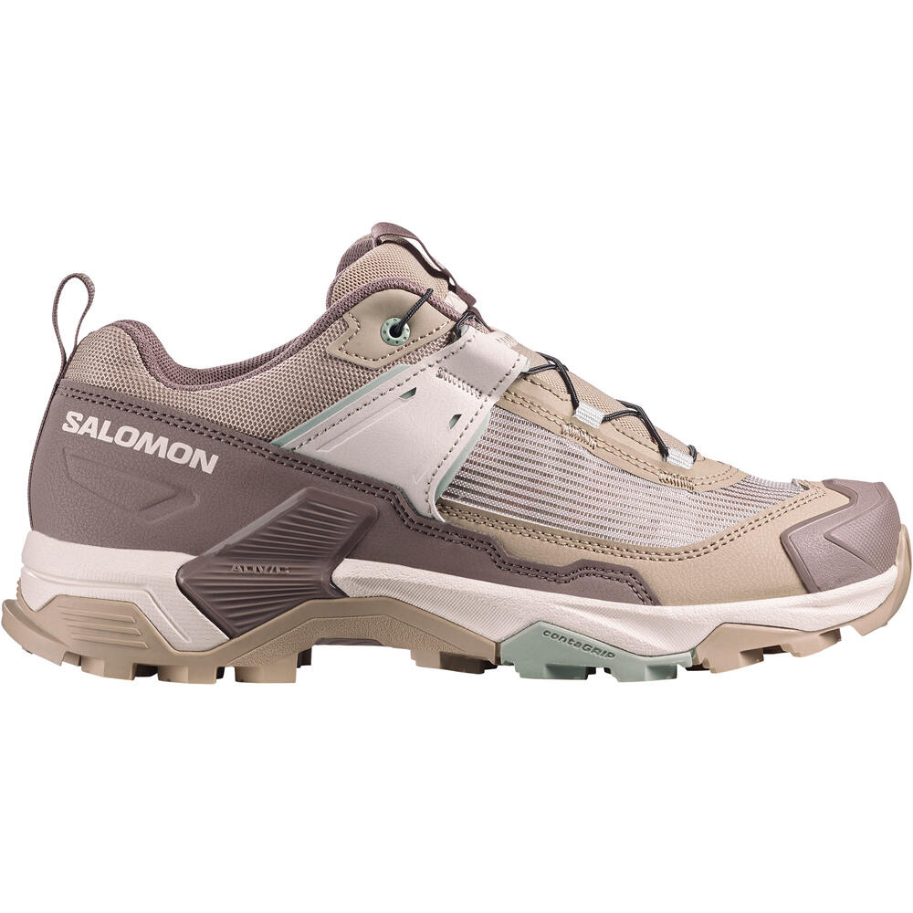 Salomon zapatilla trekking mujer X ULTRA 5 W lateral exterior