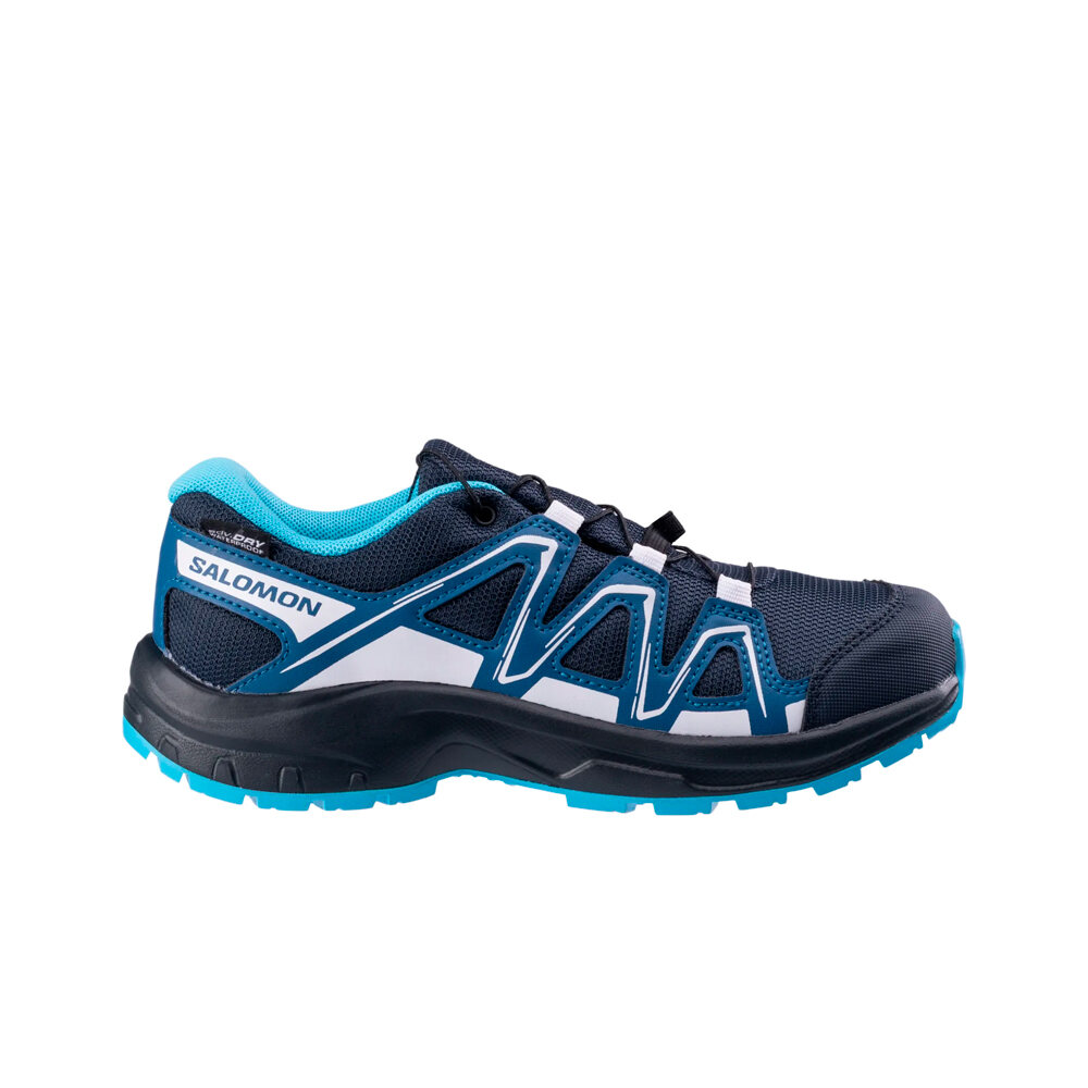 Salomon zapatilla trekking niño _2_PICCOLO WP J lateral exterior