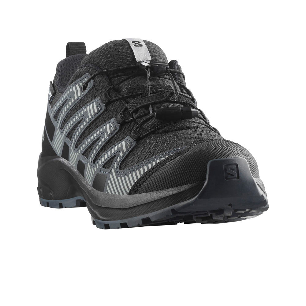 Salomon zapatilla trekking niño XA PRO V8 WP J puntera