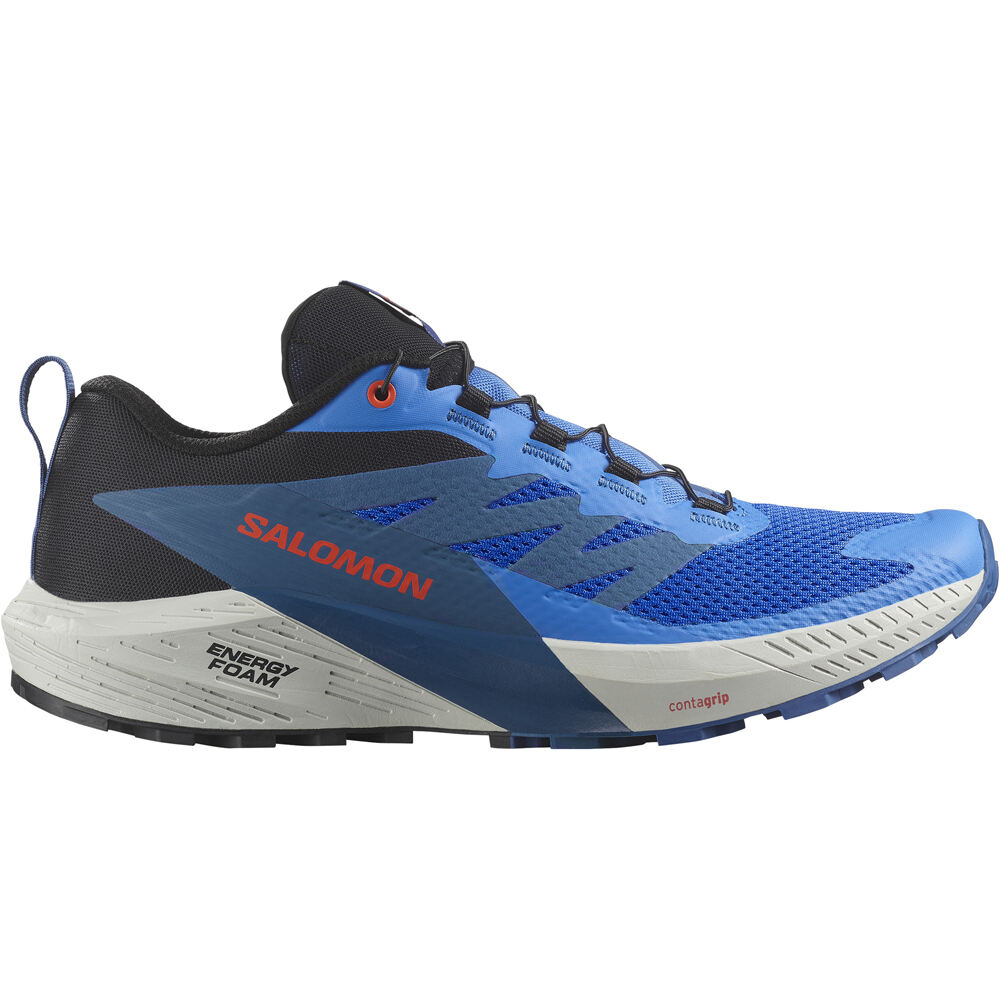 Salomon zapatillas trail hombre SENSE RIDE 5 lateral exterior