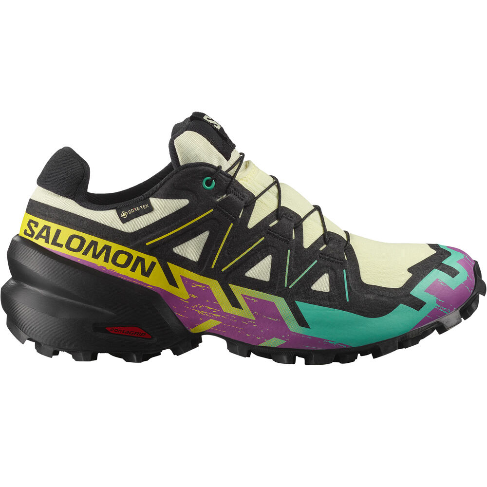 Salomon zapatillas trail mujer SPEEDCROSS 6 GTX W lateral exterior