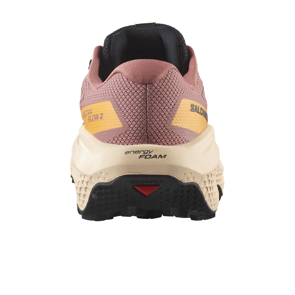 Salomon zapatillas trail mujer ULTRA FLOW 2 GTX W vista trasera
