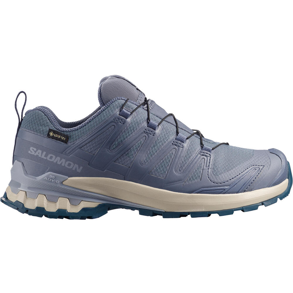 Salomon zapatillas trail mujer XA PRO 3D V9 GTX W lateral exterior