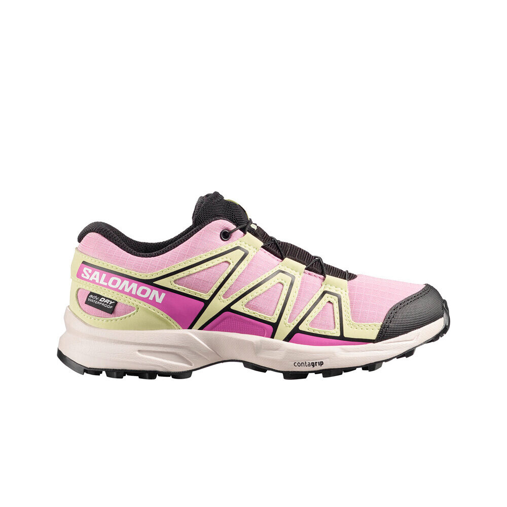 Salomon zapatillas trail niño SPEEDCROSS WP J vista frontal