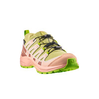 Salomon zapatillas trail niño XA PRO V8 WP J vista trasera