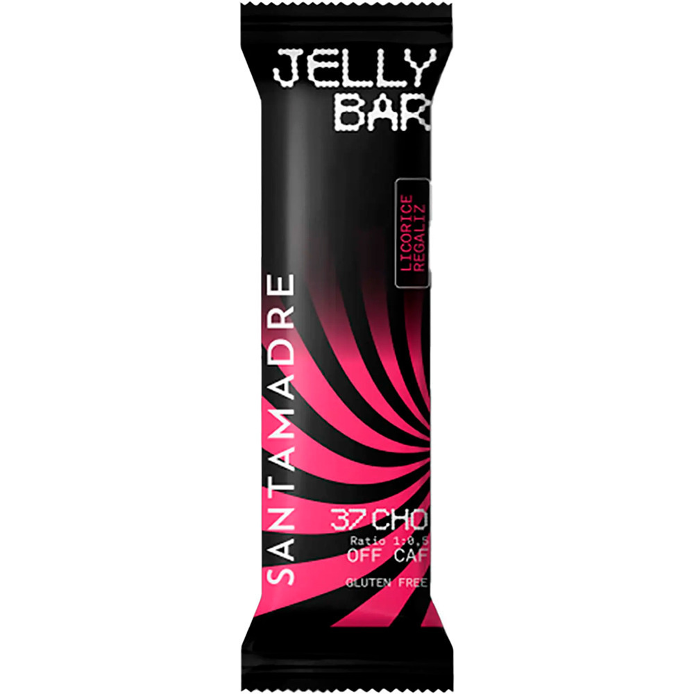 Santa Ma barritas energéticas SM Barrita de Gominola Regaliz Ratio 1:0 vista frontal