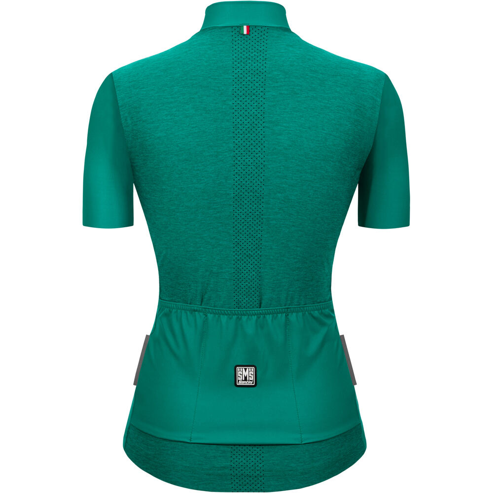 Santini maillot manga corta mujer COLORE PURO - WOMEN'S JERSEY vista trasera