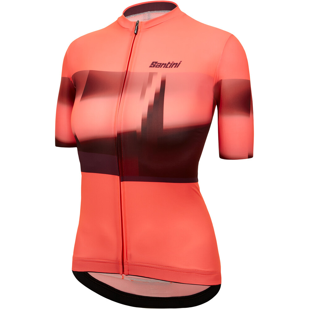 Santini maillot manga corta mujer MIRAGE - WOMEN'S JERSEY vista detalle