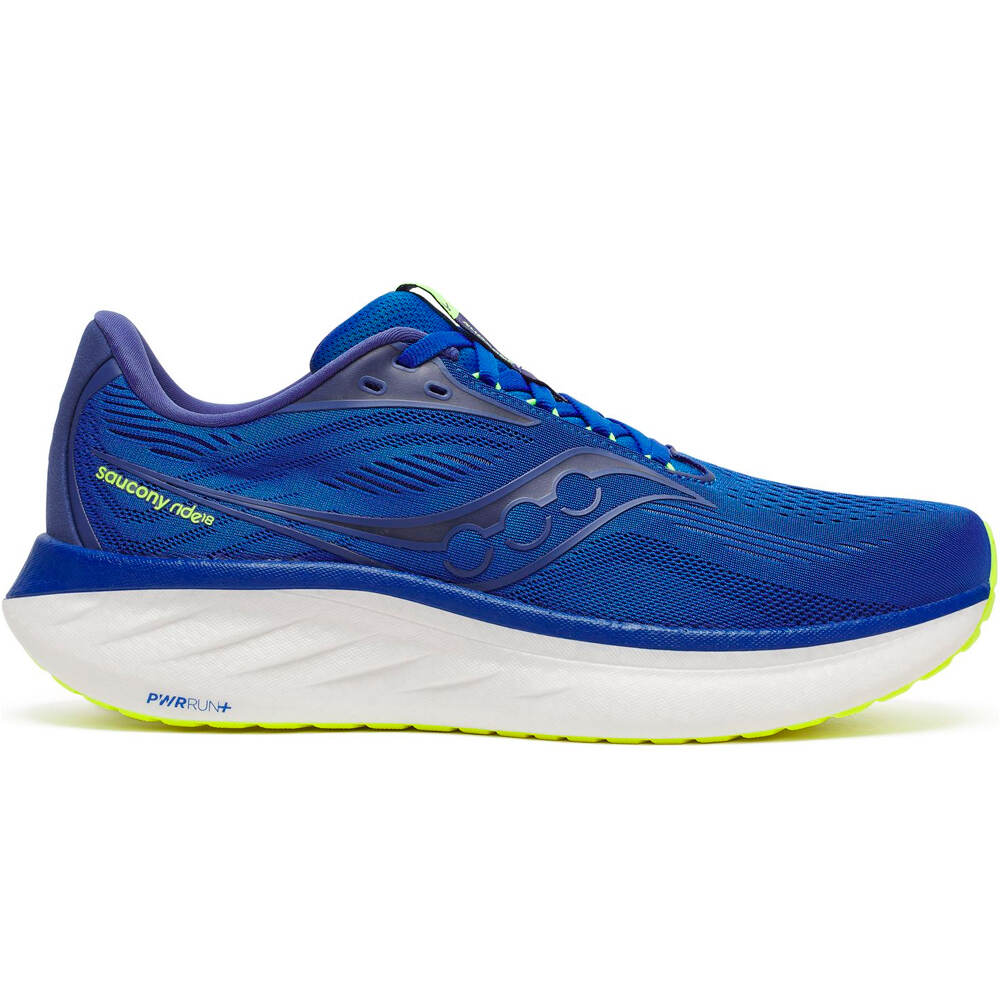 Saucony zapatilla running hombre RIDE 18 lateral exterior