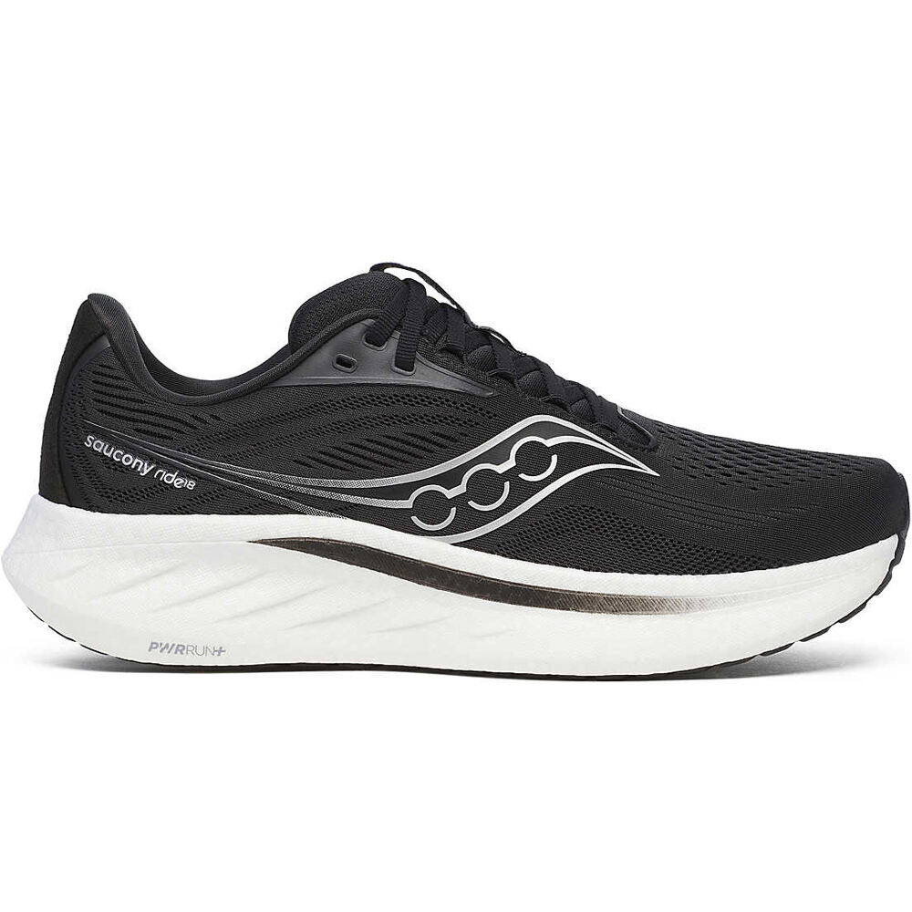 Saucony zapatilla running hombre RIDE 18 lateral exterior