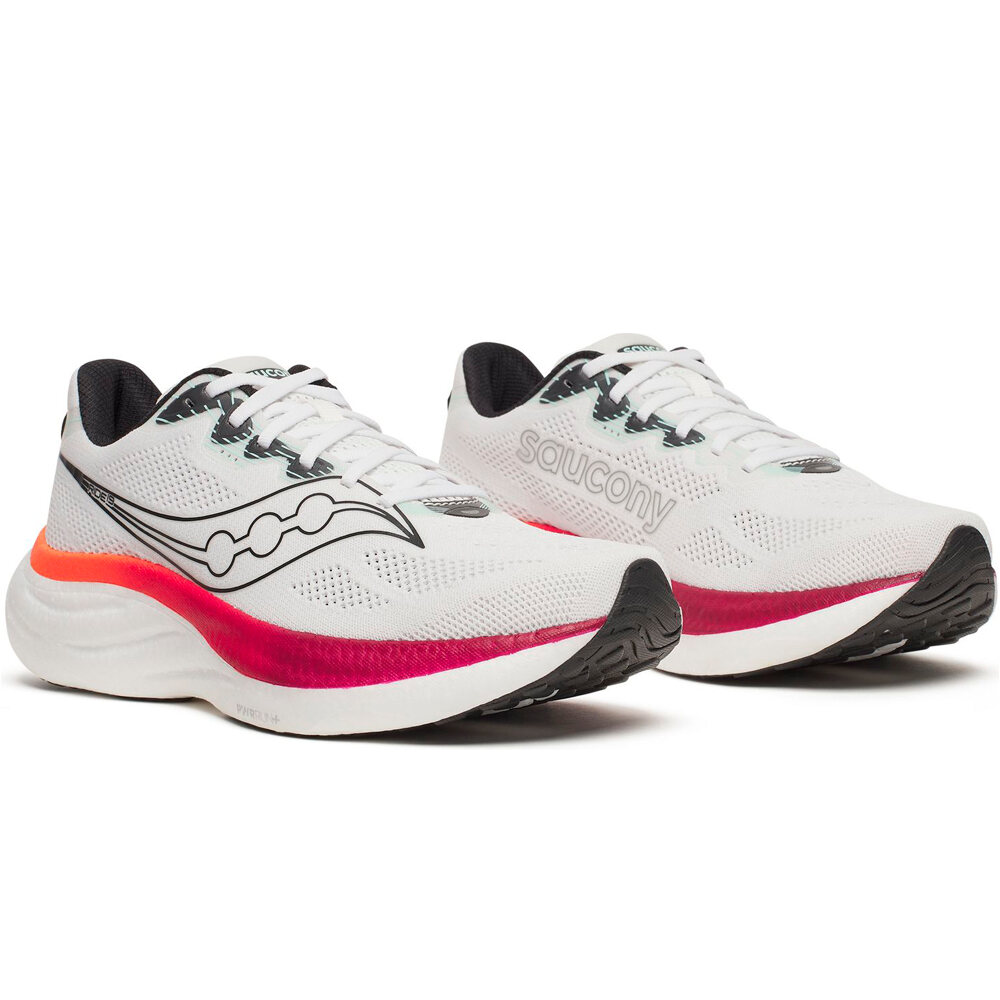 Saucony zapatilla running hombre RIDE 19 lateral interior