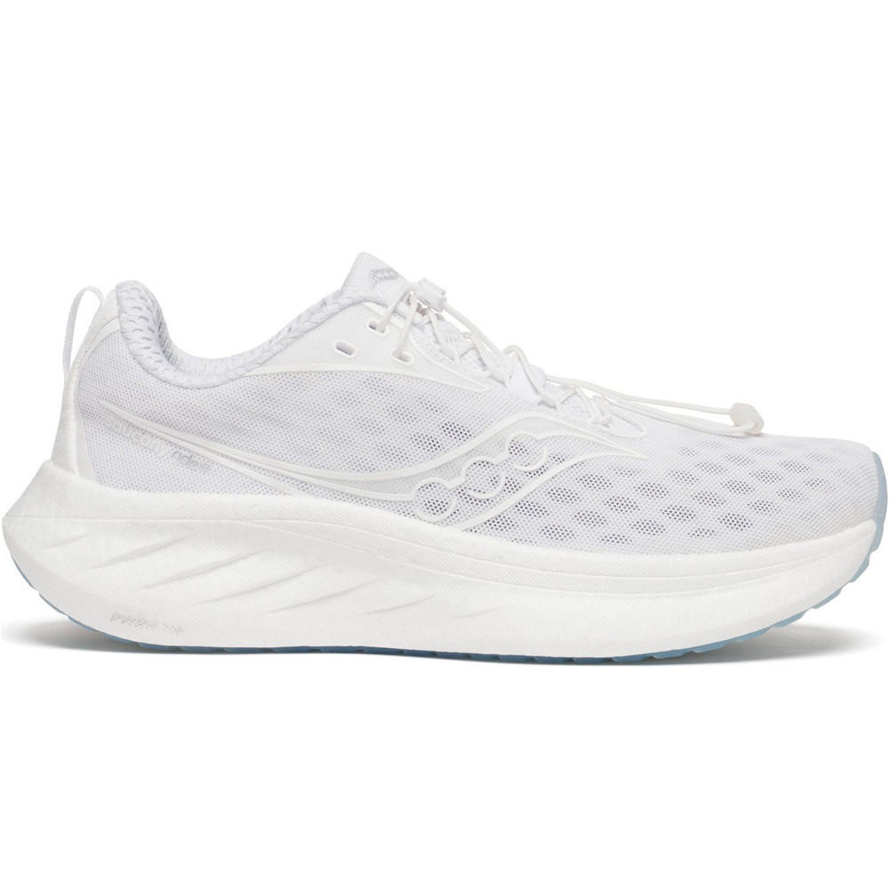 Saucony zapatilla running mujer RIDE 18 lateral exterior