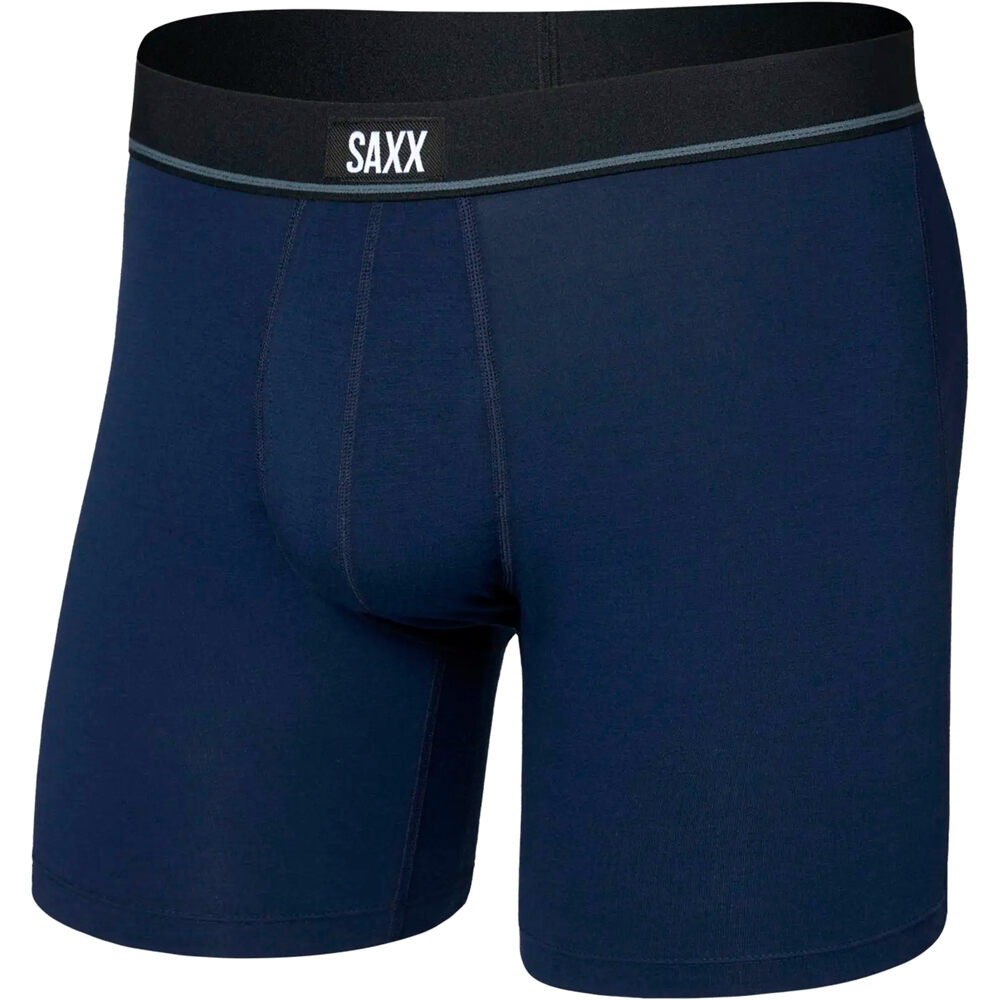 Saxx calzoncillo térmico ESSENTIAL COTTON BOXER BRIEF FLY 02