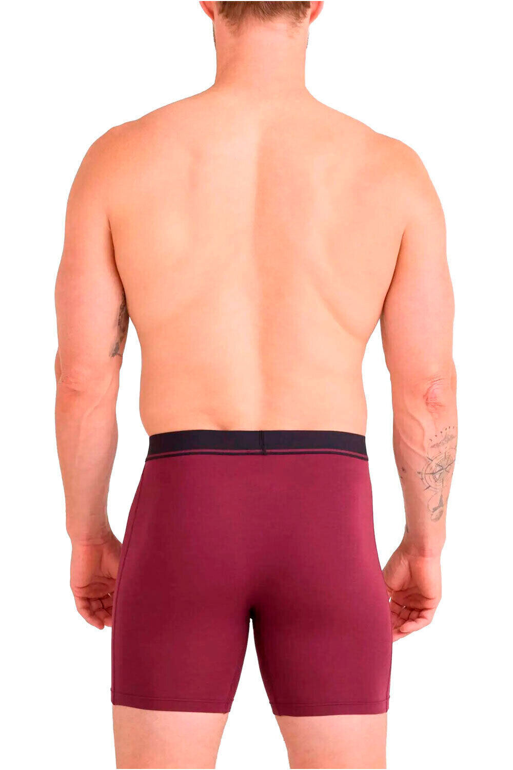 Saxx calzoncillo térmico ESSENTIAL COTTON BOXER BRIEF FLY 3PK 05