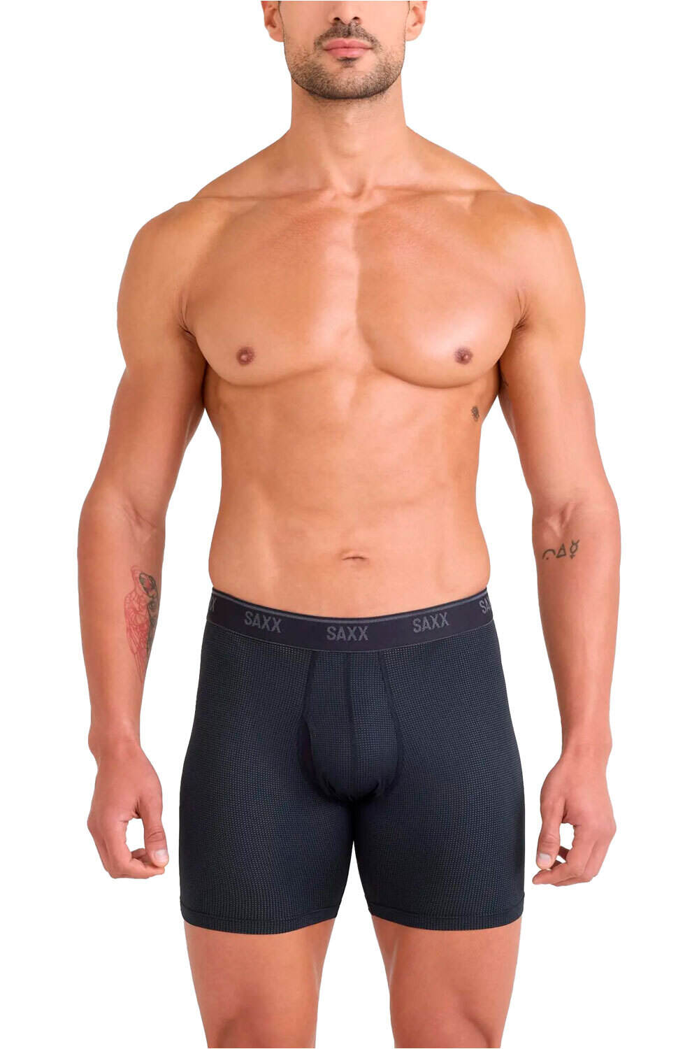 Saxx calzoncillo térmico QUEST QUICK-DRY MESH vista frontal