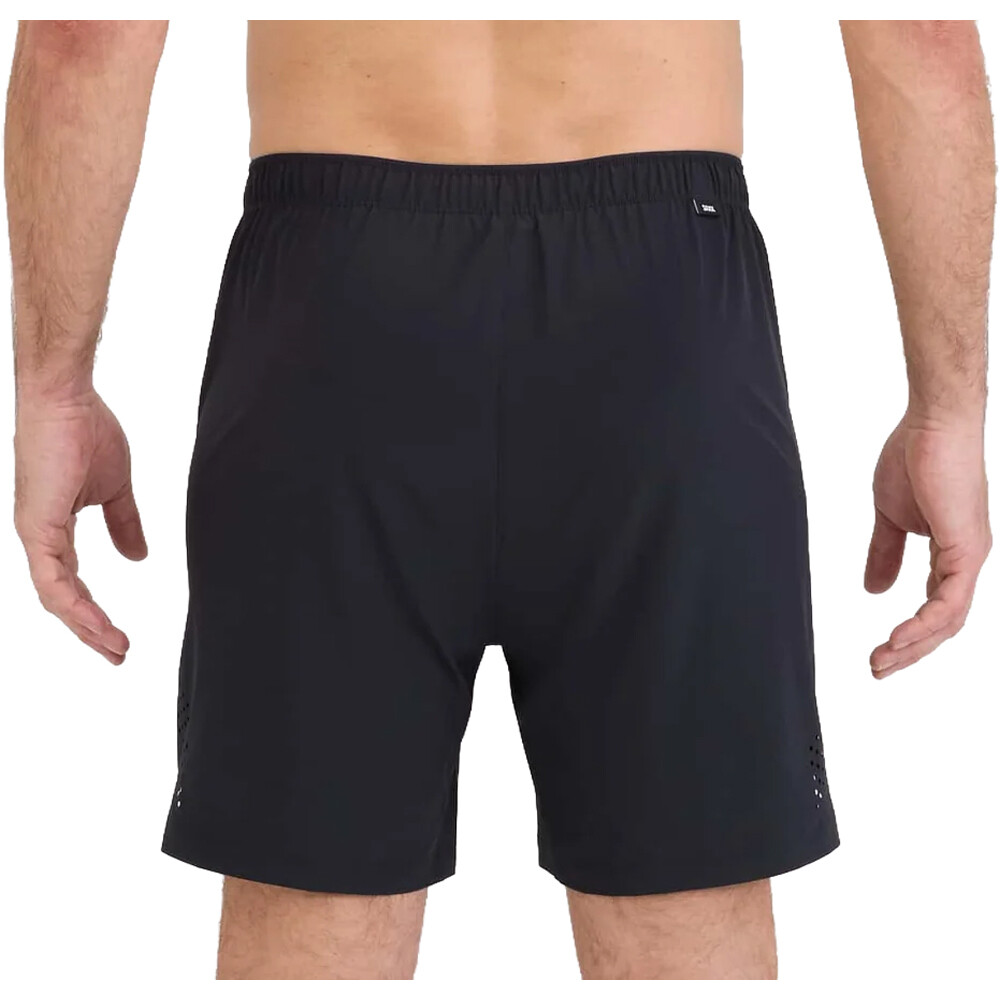 Saxx pantaloneta técnica hombre POWER MOVES 2N1 SHORT 7 vista trasera