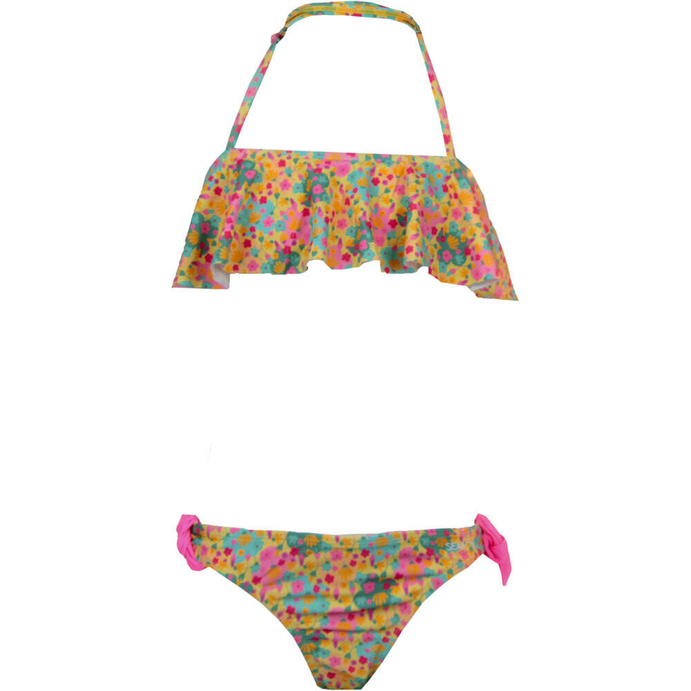 Seafor bañador playa niña BIKINI VIOLA vista frontal
