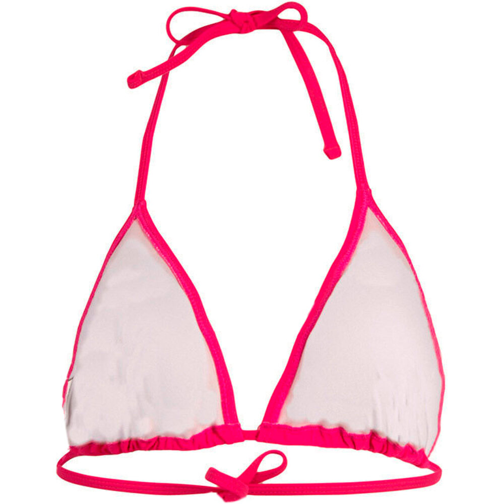 Seafor parte de arriba bikini SOLID CORTINA TOP vista trasera