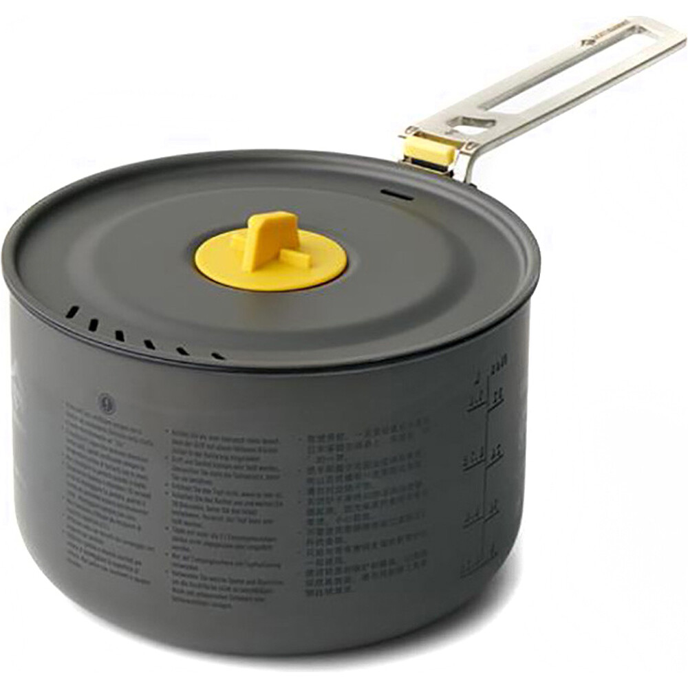 Seatosummit varios menaje Olla FRONTIER 1.3L mango corto vista frontal