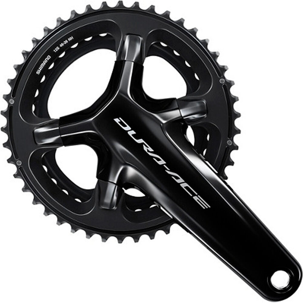 Shimano bielas carretera Crankset 12-Speed 46/36T 165mm vista frontal