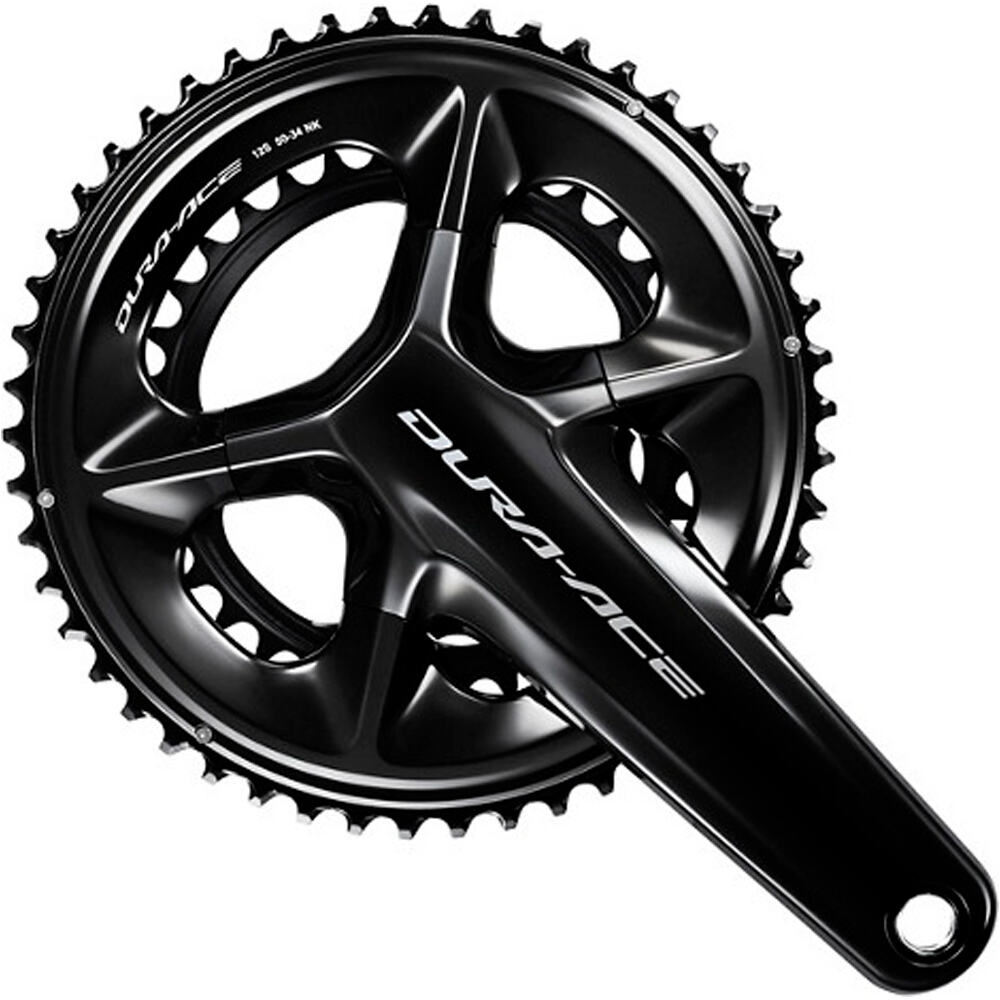 Shimano bielas carretera Crankset 12-Speed 50/34T 160mm vista frontal