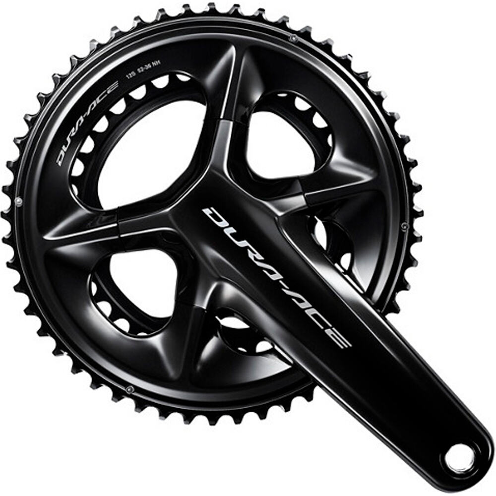 Shimano bielas carretera Crankset 12-Speed 50/34T 160mm vista frontal
