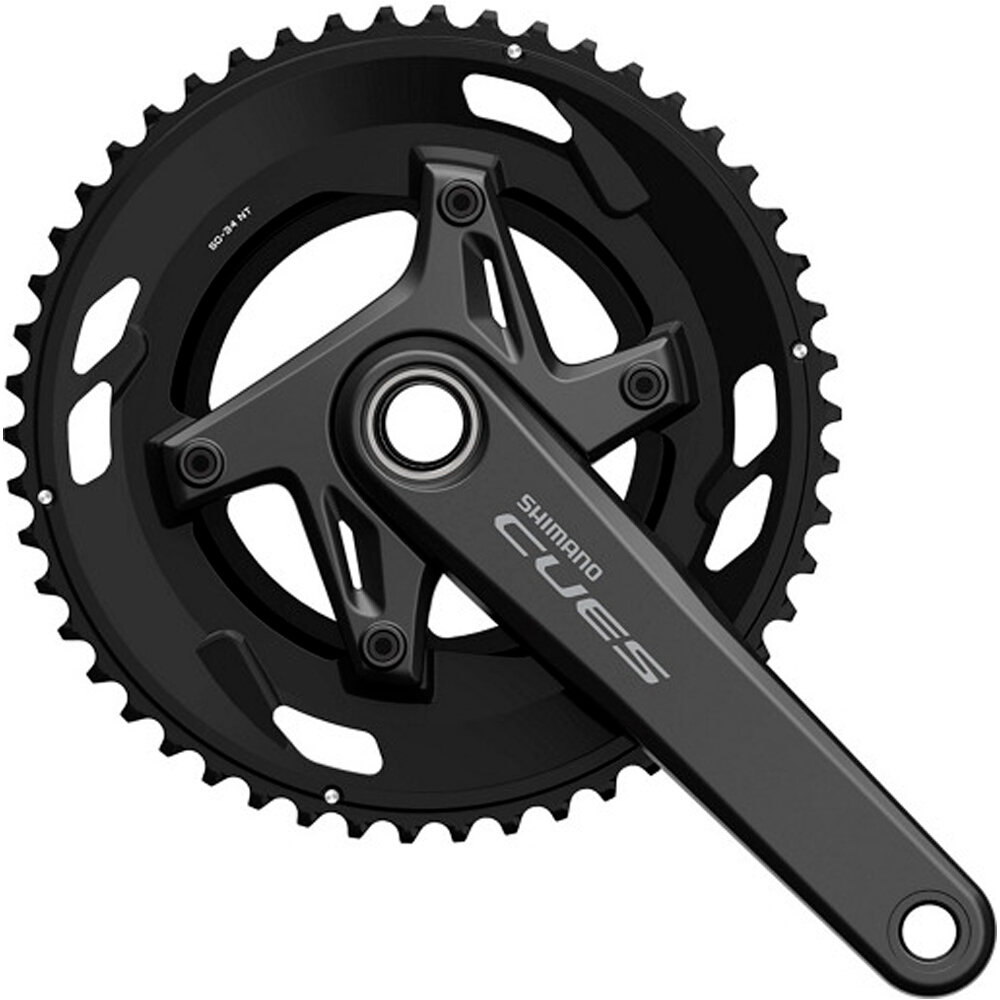 Shimano bielas carretera Crankset 9/10-Speed 50-34T 172.5mm vista frontal