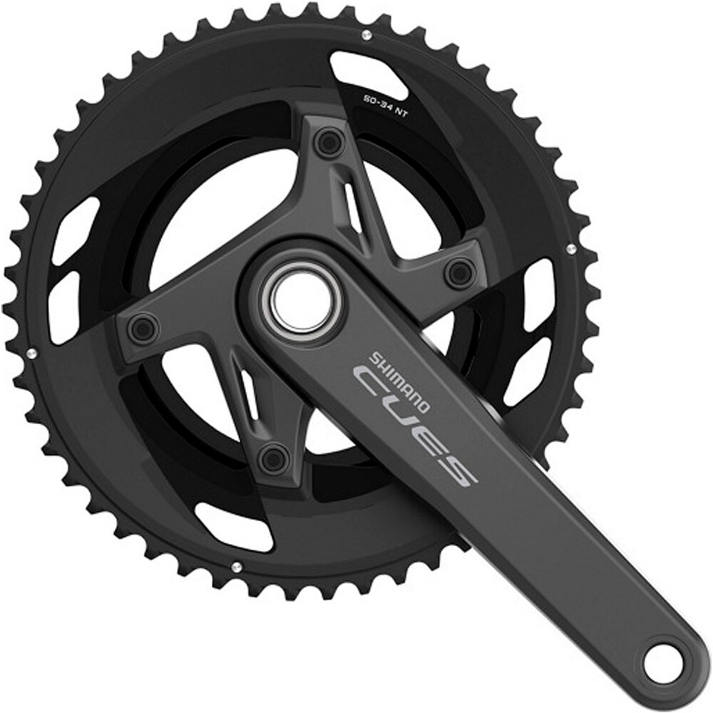 Shimano bielas carretera Crankset 9/10-Speed 50-34T 172.5mm vista frontal
