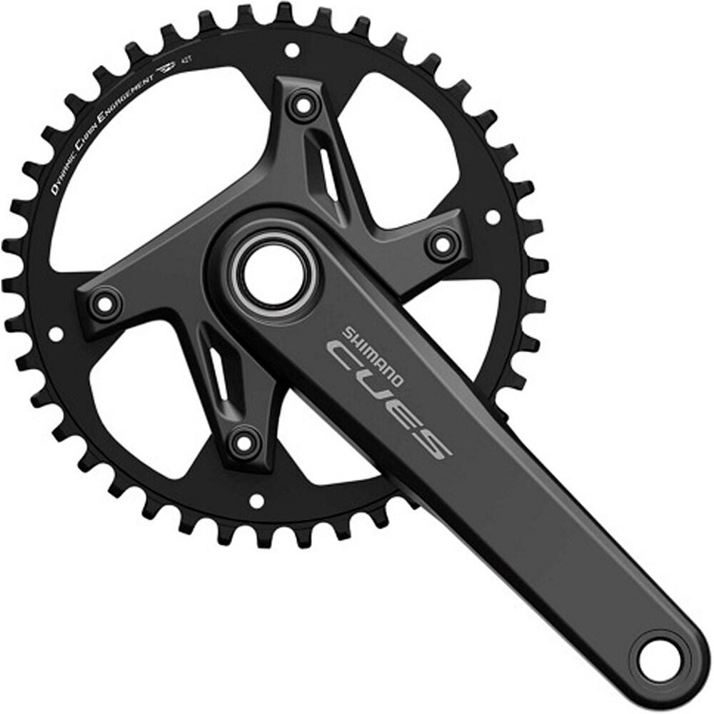 Shimano bielas carretera Crankset 9/10/11-Speed 42T 170mm vista frontal