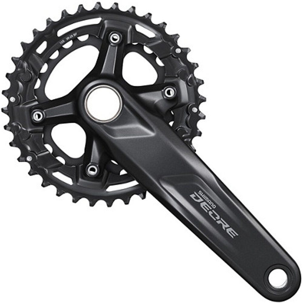 Shimano bielas mtb Bielas 10v vista frontal