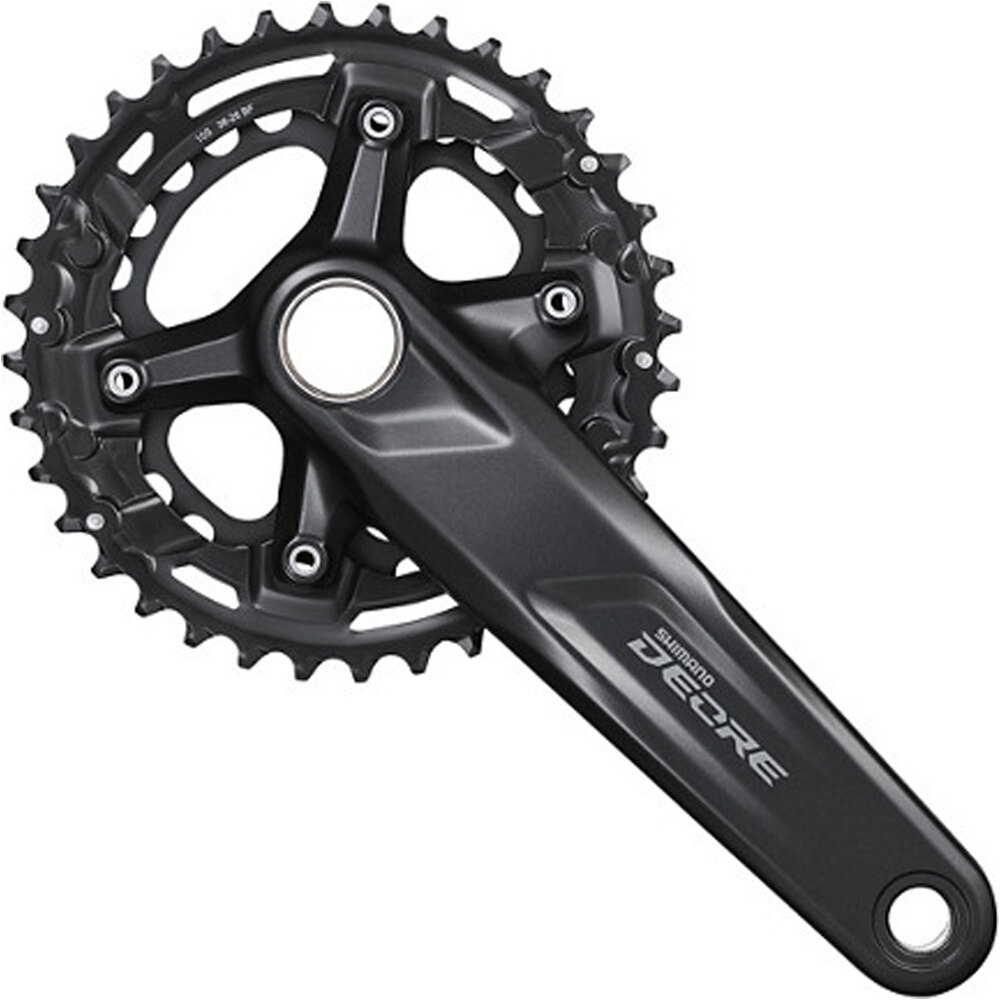 Shimano bielas mtb Bielas 10v vista frontal