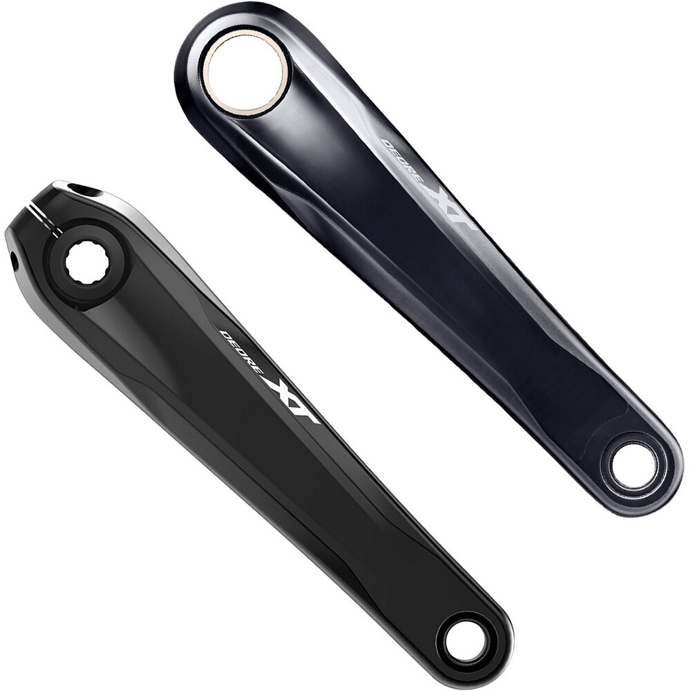 Shimano bielas mtb Bielas 12v Sin Plato vista frontal