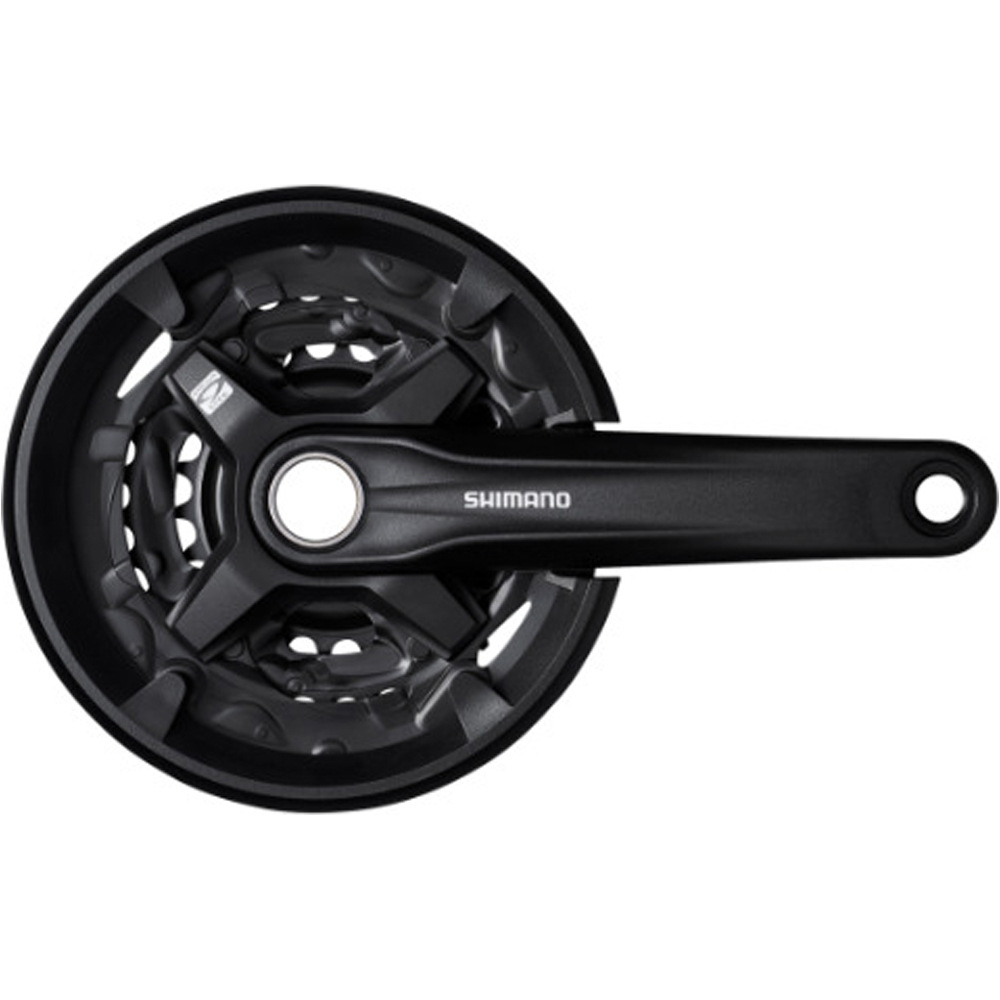Shimano bielas mtb Bielas 9v. vista frontal
