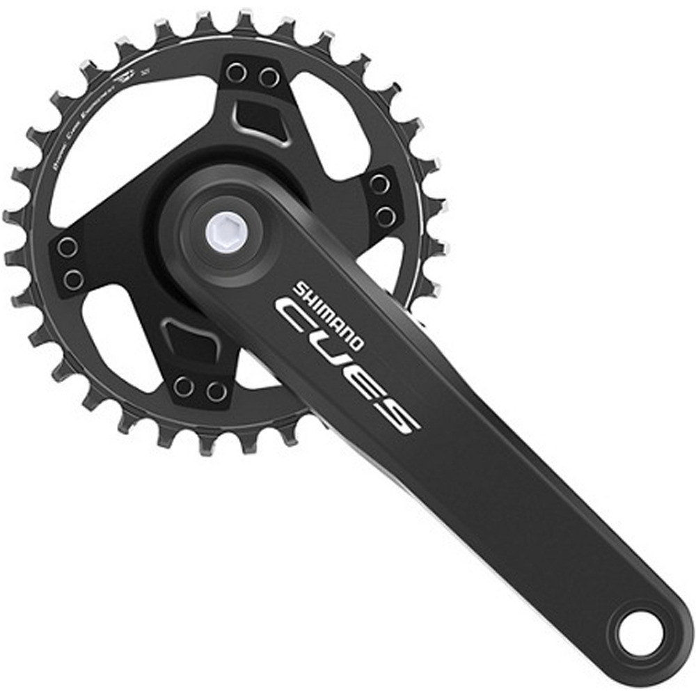 Shimano bielas mtb Crankset 9/10/11-Speed FC-U4000-1 32T 17 vista frontal