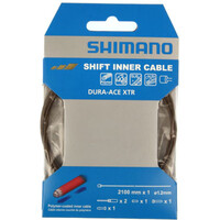 Shimano cableado y tope funda ciclismo CABLE 1PZ.CAMBIO 1.2X2100MM POLIMERO DA vista frontal