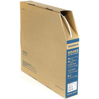 Shimano cableado y tope funda ciclismo ROLLO FUNDA FRENO 40M MTB 5MM BLANCO vista frontal