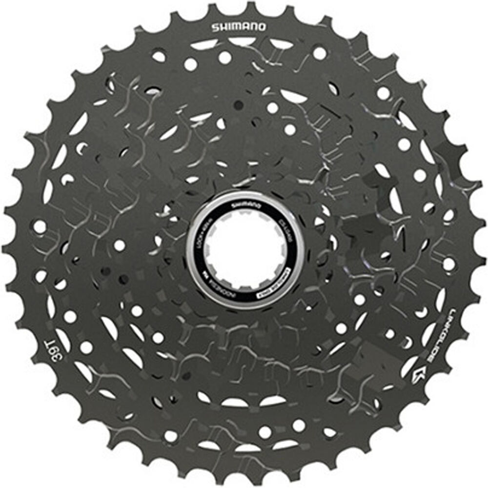Shimano cassette bicicleta carretera Cassette 10v 11-39 CS-LG400 vista frontal