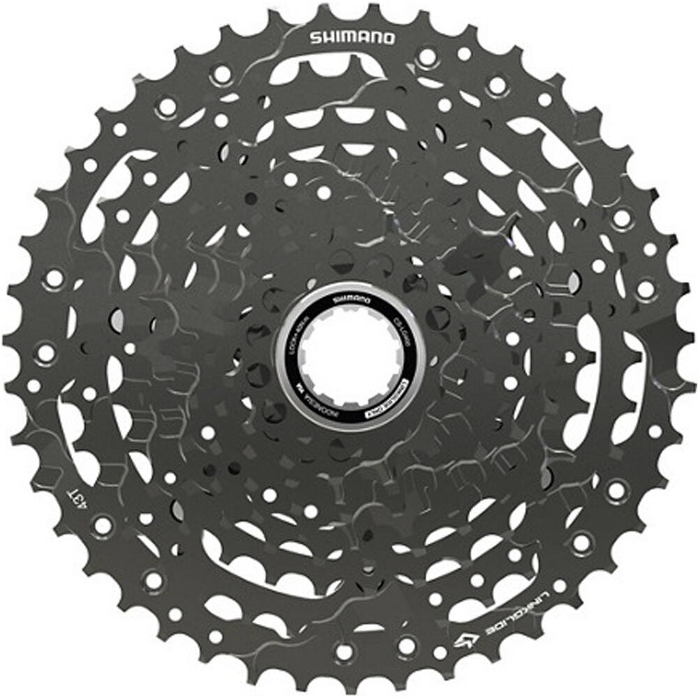 Shimano cassette bicicleta carretera Cassette 10v 11-43 CS-LG400 vista frontal