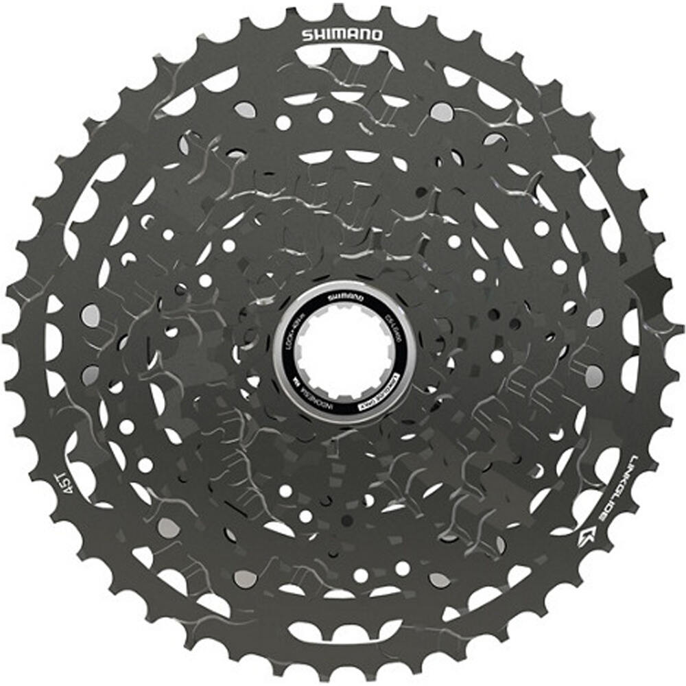 Shimano cassette bicicleta carretera Cassette 11v 11-45 CS-LG400 vista frontal