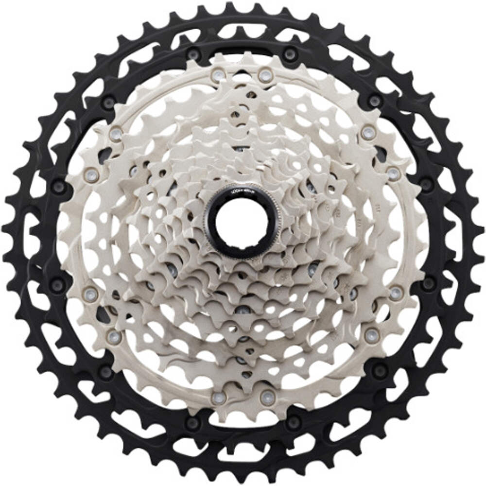 Shimano cassette bicicleta carretera Cassette 12v 10-51 CS-M8100 vista frontal