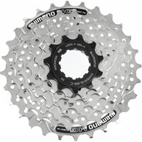 Shimano cassette mtb Cassette 7v 11-28 CS-HG41 10ud vista frontal