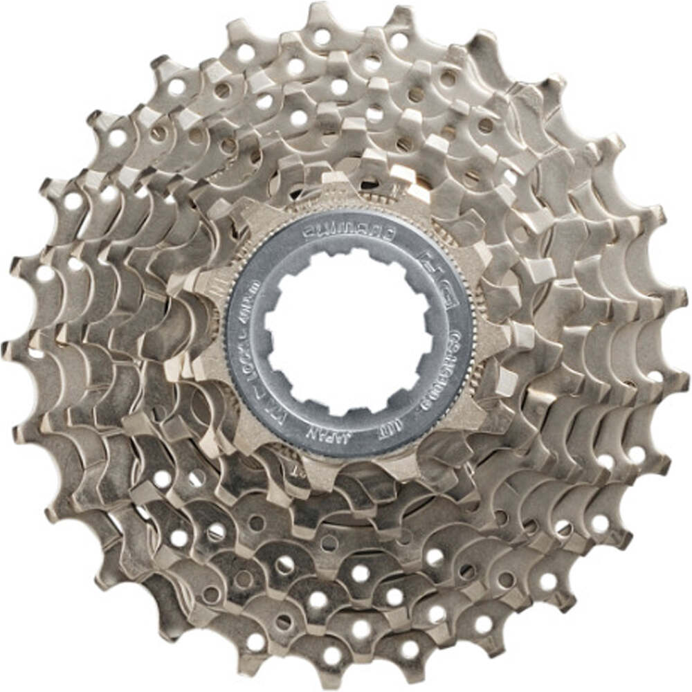 Shimano cassette mtb Cassette 9v 11-32 CS-HG400 10p vista frontal