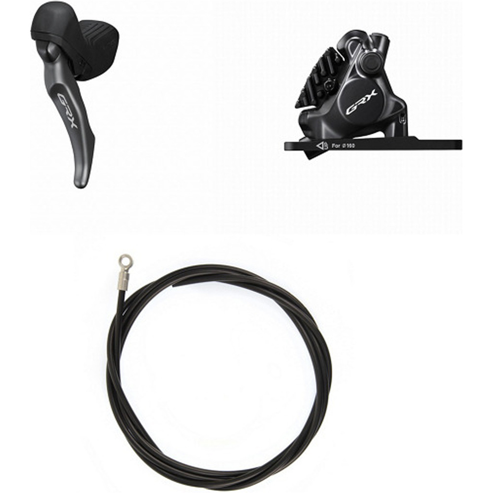 Shimano frenos disco bicicleta DB Set Front vista frontal