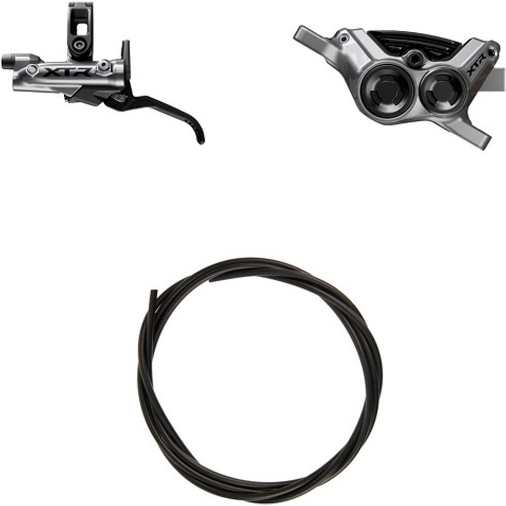 Shimano frenos disco bicicleta Disc Brake Set Front M9220 vista frontal