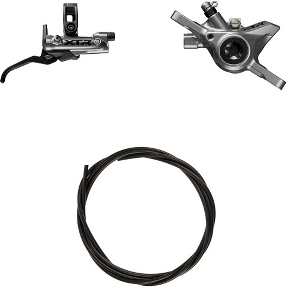 Shimano frenos disco bicicleta Disc Brake Set Rear M9220 vista frontal