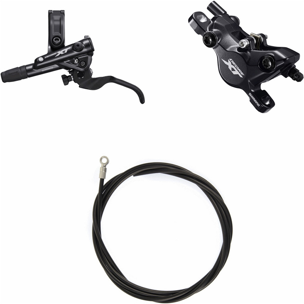 Shimano frenos disco bicicleta Kit Freno Disco Del. BL-M8100 + BR-M8100 vista frontal