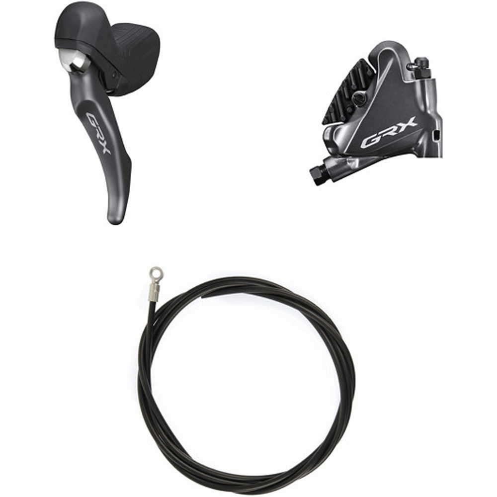 Shimano frenos disco bicicleta Kit Freno Disco Delantero vista frontal